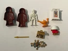 Playmobil Lot History Ancient Egyptians Parts Treasure Mummy Skeleton Toys Used. Price: $25.55.