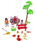 Playmobil 5612 Replacement Figures Toys Bench Tree Cooler Kite Merry Go Round Used. Price: $14.99.