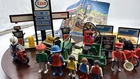 Vintage Playmobil Esso Gas Station #3434 Lot Jeep Motorcycle Figures Atlas Tires Used. Price: $42.22.