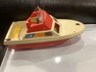 Vintage 1984 Playmobil 3498 Family Motorboat Toy Incomplete Good Condition Used. Price: $31.99.