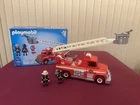 Playmobil, # 5980, Rescue Ladder Unit City Action Truck Firefighter Vehicle New. Price: $29.99.