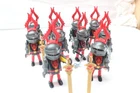 Playmobil Knight Soldiers Red Dragon Guard X10 Chevaliers 3666 3667 5996 Used. Price: $38.75.