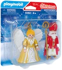 Playmobil 5592 Duo St. Nicholas And Christmas Angel New Neuf. Price: $23.24.