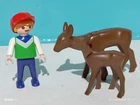 Playmobil Antique Figures Child Deer Cabin Mountain Farm Ref 3638 Used. Price: $7.92.
