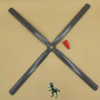 Playmobil Helicopter Propellers-grey Color-clamping Part-top Rotor Used. Price: $10.00.