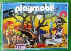 Playmobil 3858 Pirate Treasure Island Set W/2 Figs & Box - 1996 Used. Price: $14.99.