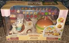New Epoch Calico Critters Hamburger Stand W/ Latte Cat Father Matteo Set CC2174. Price: $74.97.
