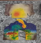 Playmobil Christmas Nativity Creche Stable Backdrop Replacement Parts 5719 Used. Price: $6.40.
