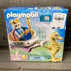 Playmobil Set 4815 - Ocean King With Seahorse Carriage New Box 2008. G8. Price: $11.00.