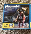 Playmobil Pals 4581 Pirate With Skull New In Box.. Price: $7.99.