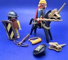 Vtg Playmobil 3840 Dragon Knight Horse Shield 3912 & 3651 Medieval Lion Used. Price: $12.99.
