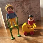 Playmobil Victorian Children With Stilts Carriage Female Figure 5403 Used. Price: $14.00.