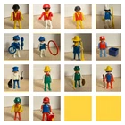 Playmobil Vintage Men Ethnic Seal Worker Garbage Farmer 3414 3512 3480 3292 3518 Used. Price: $6.00.