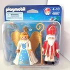 Playmobil 4887 St. Nicholas & Christmas Angel Figures New Sealed Package 2009. Price: $34.79.