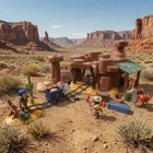 Playmobil 5246 Western Goldmine 99% Complete Used. Price: $74.99.