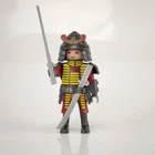 Playmobil 2004 Samurai Warrior Figure 7.5CM Armored Helmet Dual Swords #6274 Used. Price: $11.99.