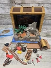 Playmobile #4432 5737 Treasure Chest Pirate Playset Carry Case Incomplete Used. Price: $19.95.