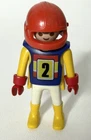 Vintage 1992 Playmobil #3754 Motocross Racer #2 Action Figure Used. Price: $10.29.