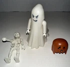 Glow In The Dark Playmobil 6042 Knights Ghost Color Led Lights Htf & Skeleton Used. Price: $44.95.