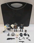 Playmobil 5891 Police Cop & Robber Set With Accessories Black Carrying Case Used. Price: $14.95.