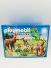 Playmobil Country 6817: Deer Family Set - Htf New, Sealed. Price: $49.99.