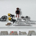 Playmobil Medieval Prison Tower / Geobra Castle Lot Pieces Of 78 Used. Price: $124.99.