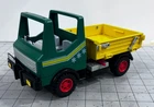 Vintage Playmobil 1986 Green & Yellow Dump Plow Truck 3695 Used. Price: $24.99.