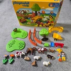 Playmobil Toddler Os 1.2.3 Large Farm Set 6770 Multicolor Animals Figures Bridge Used. Price: $21.38.