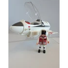 Playmobil 4342 Click & Go Jet Plane Rocket Fighter Pilot Figure Used. Price: $16.00.