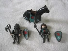 Playmobil 4873 Falcon Knights Set Horse Weapons Shield Used. Price: $29.99.