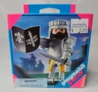 2006 Playmobil Special Courageous Knight With Black BEARD,#4666 New Sealed. Price: $8.07.