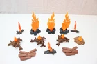 Playmobil Fire Flame Parts X12 Ardor Feuer Castle 3666 3888 6001 3268 Used. Price: $10.75.