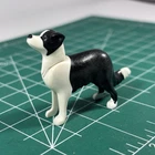 Playmobil Dog Border Collie Standing Black White #9318 Bowing Head Up Down Used. Price: $5.99.