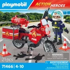 Playmobil #71466 Action Heros Fire Motorcycle & Oil Spill Response New!. Price: $14.99.