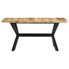 Dining Table Kitchen Room Dinner Solid Mango Wood Vidaxl New. Price: $291.99.