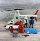 Playmobil City Service #3144 Police Helicopter & Figures Medical Vintage 70S Set Used. Price: $29.87.