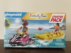 Playmobil Summer Fun Jet Ski With Banana Boat Set Family 70906 New!. Price: $24.00.