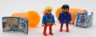 Playmobil Dc Comic Heroes - Superman And Supergirl Figures. Kinder Surprise New. Price: $19.90.