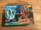 New Playmobil Scooby-doo! & Shaggy With Ghost Action Figures 70287. Price: $24.99.