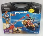 New 2009 Playmobil 5894 Pirate Carrying Case 37PC Building Set Sealed. Price: $24.50.