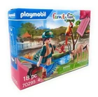 Playmobil Set Family Fun Zoo Gift 18 Pc 70295 Sealed New. Price: $15.90.