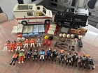 Playmobil Emergency Lot Ambulance Ems Nurse Firefighters Police Accessories Used. Price: $59.99.