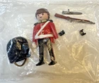 Playmobil Royal Guard Figure 1997 New Bag W/ Hat Rifle Cufflinks Knight Acces. Price: $20.00.