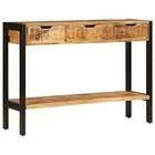 Sideboard With Drawer Console Table Cabinet Shelf Solid Wood Mango Vidaxl New. Price: $219.99.