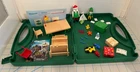 Playmobil 5987 Santa's Workshop Christmas Set W/ Carrying Case Complete! Used. Price: $24.00.