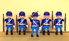Playmobil,soldiers,union Army,blue Coats,western City/fort Rocks #70944,ITEM#Q18 New. Price: $49.99.