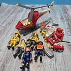 Fire Fighter Helicopter Chopper Playmobil 5842 Figure Lot Used. Price: $13.90.