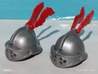 Playmobil X2 Helmets Red Wings Roman Gladiators Amphitheater Circus Used. Price: $6.29.