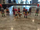 Playmobil Lot 9 Euc W/accessories Medieval Castle Knights Sword Shields Used. Price: $49.00.