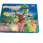 Playmobil 5762 Retired 2004 Unicorn Magical Forest. Fairy, Owl, Rabbit Used. Price: $29.95.